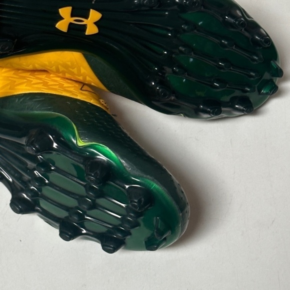 Under Armour Green Yellow Athletic Baseball Sports Training Workout Cleets main image 14
